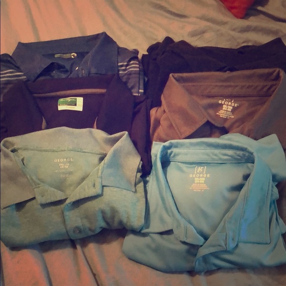 George Other - 7 pack men’s XXXL polos